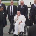 Pope Francis begins visits to Luxembourg and Belgium on a trip to a dwindling flock