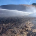 Robert Fire: 75% contained, crews work overnight to extinguish hot spots