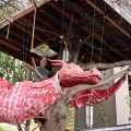 The Hayes Valley puppeteer, and his dragon treehouse